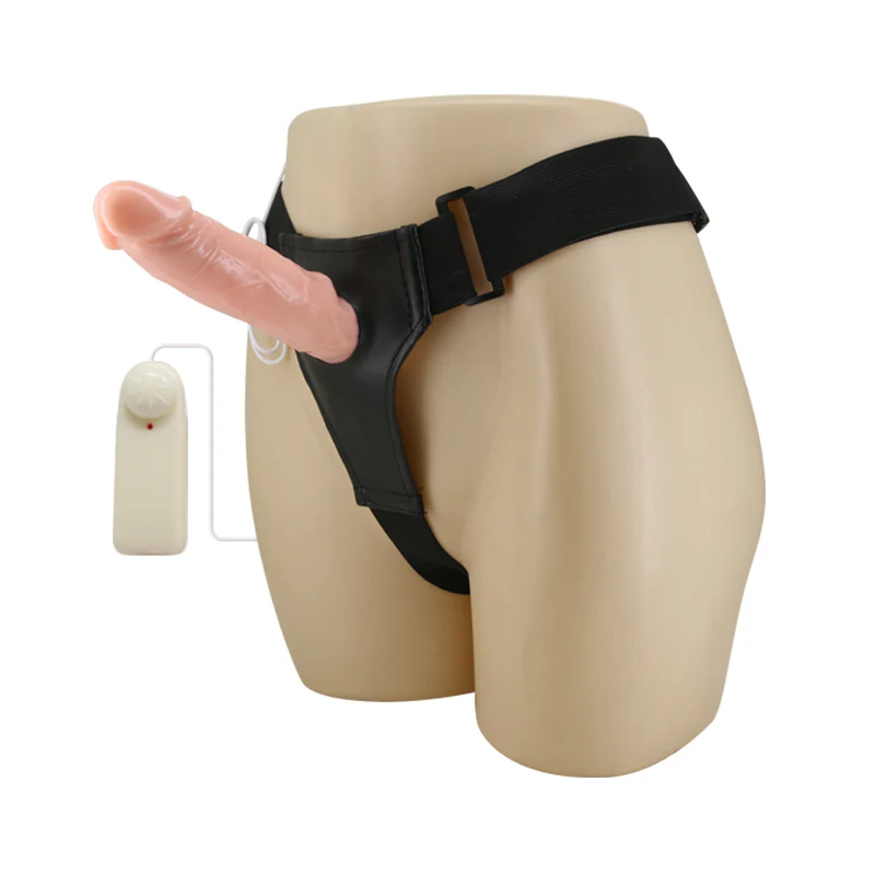 Strap On Hollow Dildo Vibrator By Bailey - Image 3