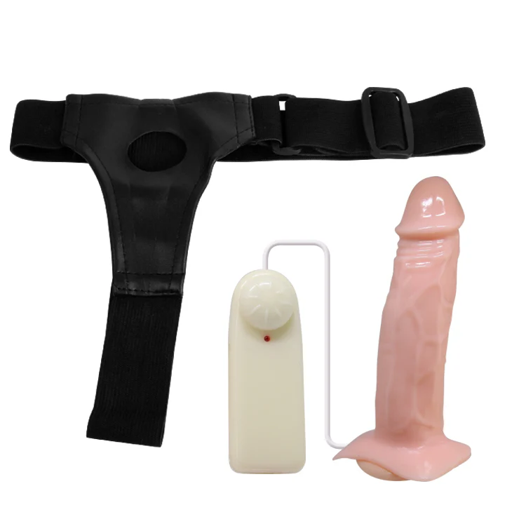 Strap On Hollow Dildo Vibrator By Bailey - Image 8