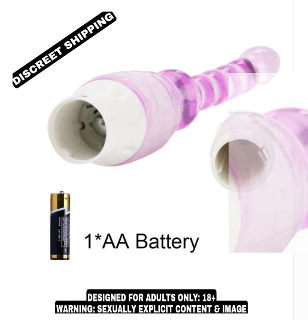 JELLY VIBRATOR LONG ANAL BEADS - Image 5
