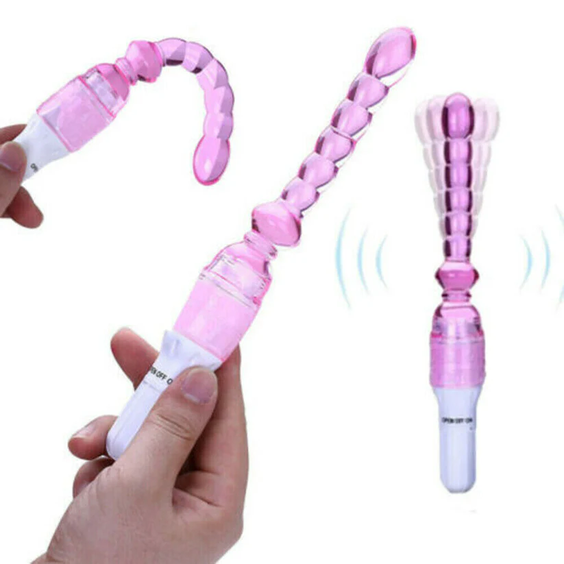 JELLY VIBRATOR LONG ANAL BEADS